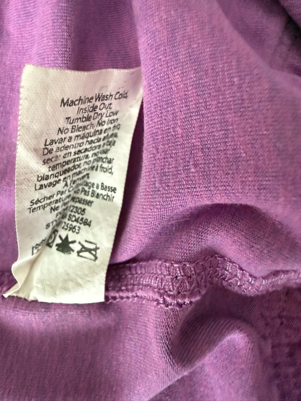 Beyond Yoga Spacedye Refocus Cropped Tank Light Purple Women's Size Large - Picture 9 of 11